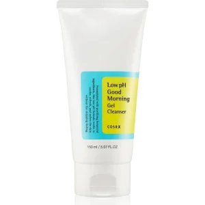Cosrx Low pH Good Morning  Gel nettoyant doux et très efficace.