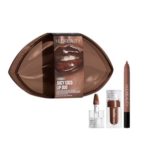 HUDA BEAUTY
Juicy Coco Lip Duo Kit - Coffret maquillage lèvres