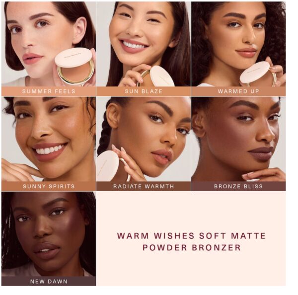 RARE BEAUTYWarm Wishes Soft Matte Powder Bronzer - Poudre bronzante mate douce