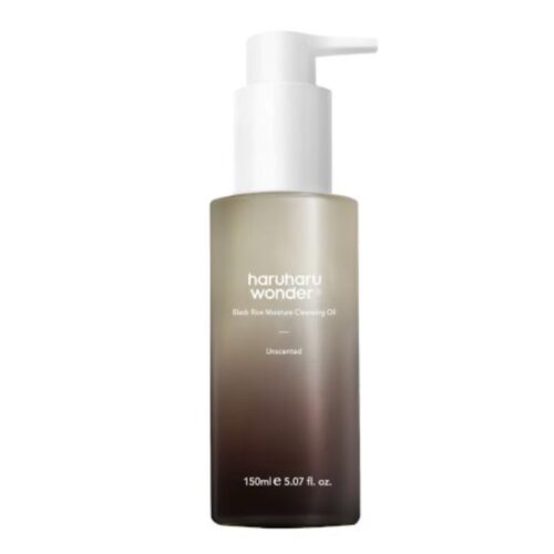 haruharu wonder - Huile nettoyante hydratante au riz noir - 150ml