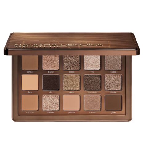 NATASHA DENONA
Tan Eyeshadow Palette - Palette d'ombres à paupières midi